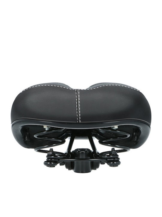 Dunlop Bicycle Saddle Black with Gel 250 x 210 mm