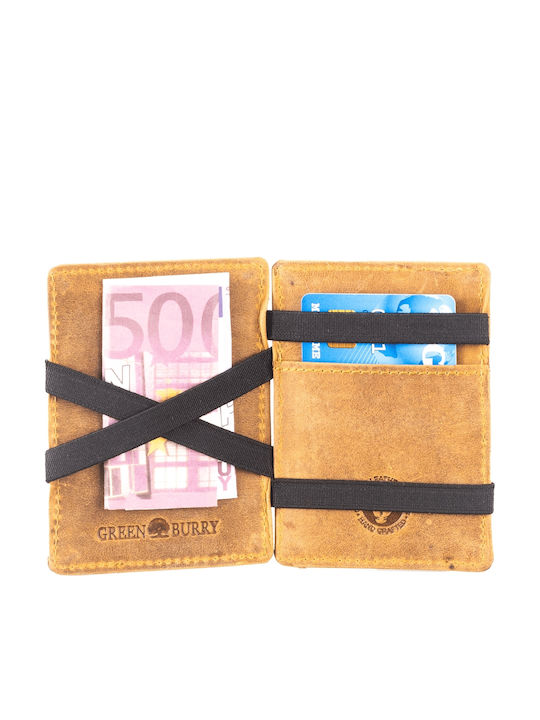 Small Leather Women's Wallet with RFID Beige
