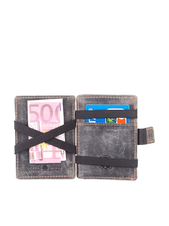 Portofel Dama Mic Din Piele Cu RFID Gri