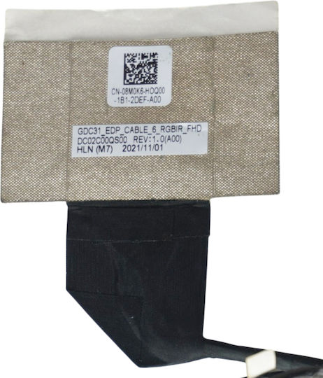 Кабел За Екран Flex Video Screen Lcd Кабел Dell Latitude 13 7320 8m0k6 08m0k6 Dc02c00qs00 Gdc31 Ir Cam Fhd Non Touch Edp 30pins 0.4 Pitch Монитор Кабел Код 1-flex2532