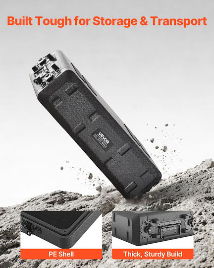 Vevor Rack Case 2u Βάθος 260 Mm Θήκες Μικροφώνου Ενισχυτή Μίκτη Dj Slczjjx2u12imdaks001v0