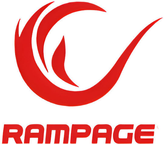 Rampage Pulsar Pro S Gaming Mouse Pad Jacquard Fabric 29x24 Cm Black