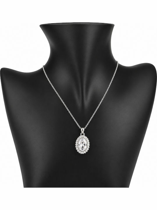 Velve Комплект с Обеци и Висулка от Silver