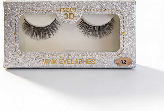 Gene false 3D Strip Lashes Mink 01