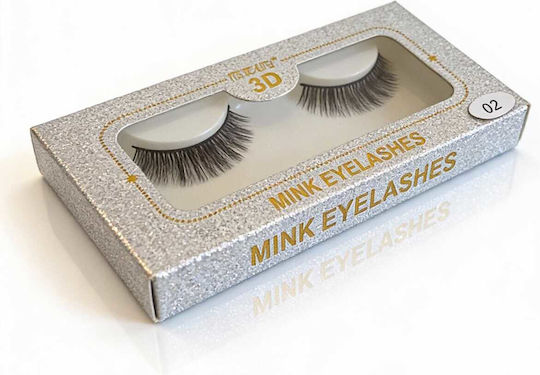 Gene false 3D Strip Lashes Mink 01