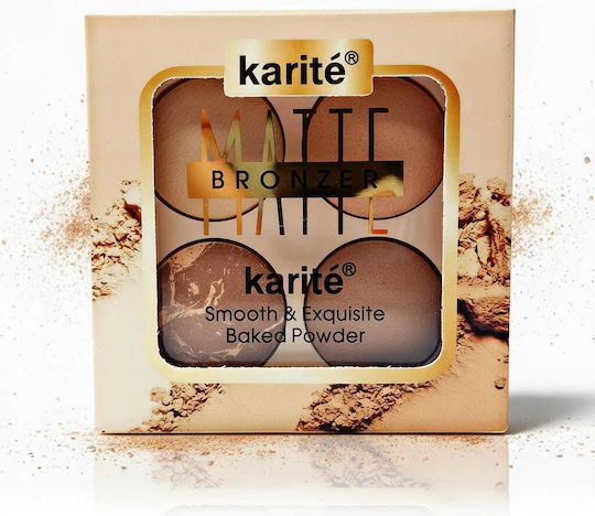 Paletă cu Fard de Pleoape Matifiant în Formă Solidă Bronzer