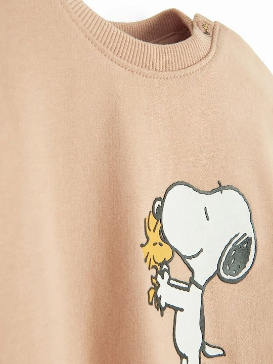 Kinder-Sweatshirt Beige