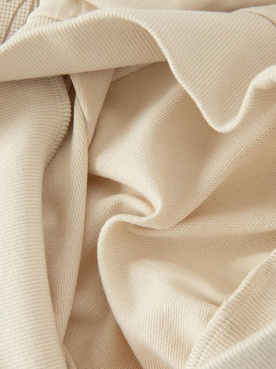 Kinder-Sweatshirt Beige