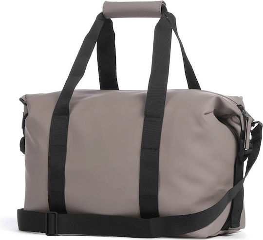 Rains Hilo Weekend Bag Small W3 Σακ Βουαγιάζ Καφέ Υφασμάτινο