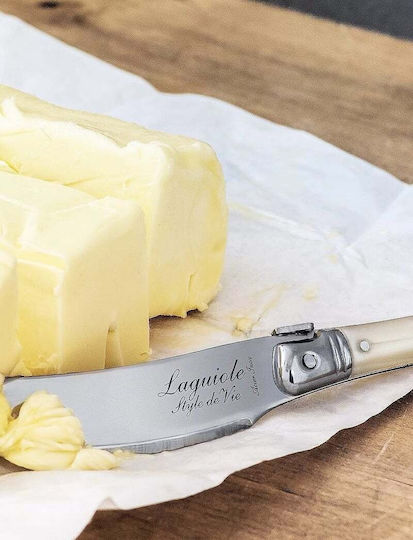 Laguiole Pearl Μαχαίρι Βουτύρου από Ανοξείδωτο Ατσάλι