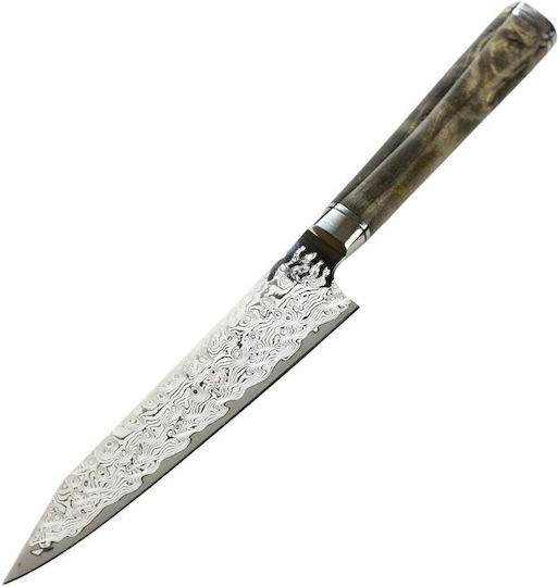 Ryusen Fleischmesser aus Damaszener Stahl 26cm