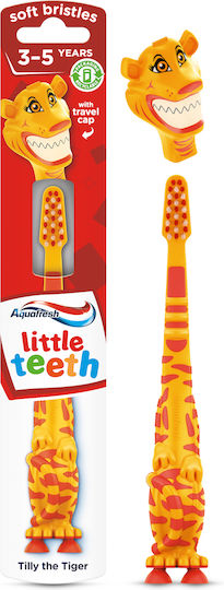 Aquafresh Παιδική Οδοντόβουρτσα Κόκκινη