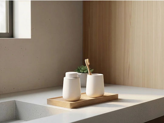Zone Denmark Dispenser Κεραμικό Λευκό 250ml
