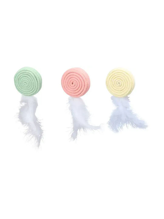 Cat Toy Flamingo Poppy Disc Green