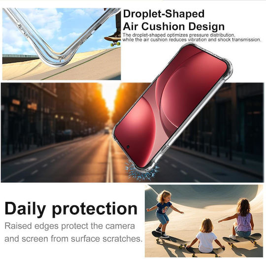Imak Задна Корица Силикон Прозрачен (Oppo Find X9 Pro)