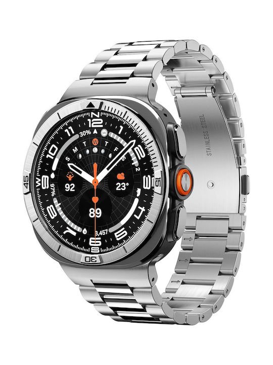 Spigen Tune Προστατευτικό Bezel σε Ασημί χρώμα για Samsung Galaxy Watch Ultra 2 47mm Spigen Tune Προστατευτικό Bezel σε Ασημί χρώμα για Samsung Galaxy Watch Ultra 2 47mm