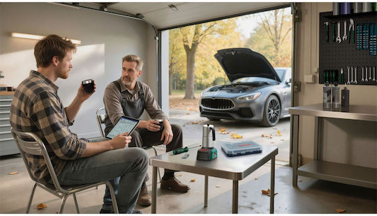 Bosch Μπρίκι Espresso Inox Ασημί