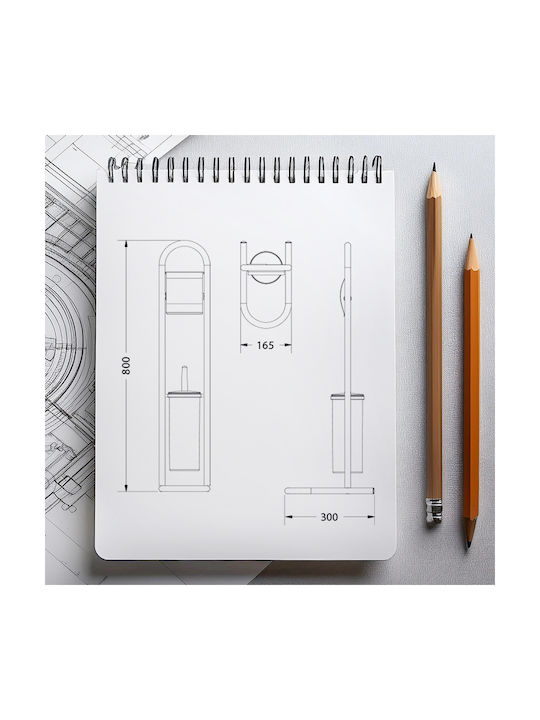 MRShome Set de accesorii pentru baie metalic