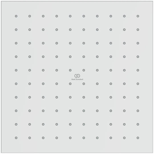 Ideal Standard Idealrain Τετράγωνη Κεφαλή Ντουζ