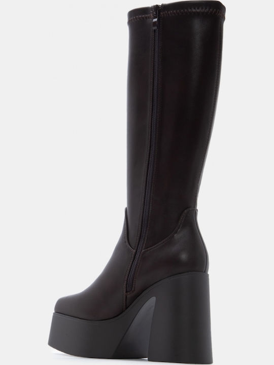 Damenstiefel Braun