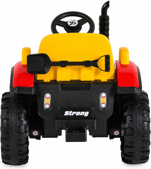 Παιδικό Τρακτέρ Ηλεκτροκίνητο με Καρότσα 12 Volt Κόκκινο για 3+ Ετών