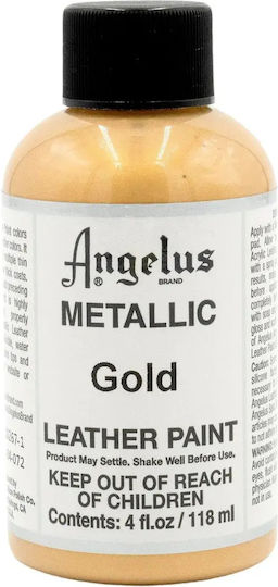 Angelus Leather Paint Metallic Gold