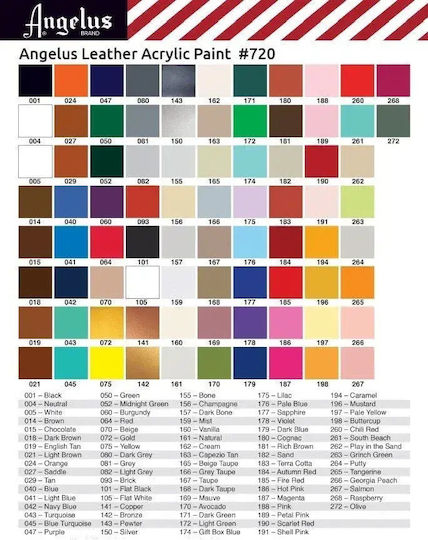 Angelus Leather Paint Metallic Gold