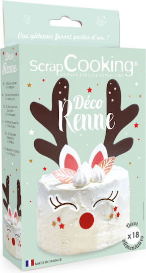 Scrap Cooking Διακοσμητικό Τραπεζιού με Τάρανδο Scrap Cooking Διακοσμητικό Τραπεζιού με Τάρανδο