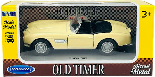 Welly Old Timer Bmw 507 Μπεζ Χωρις Οροφη 1:34 43779