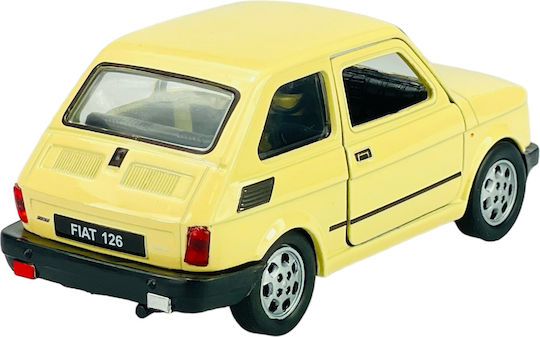 Welly Fiat 126p Μπεζ 1:34 42372