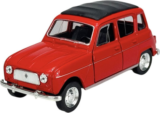Welly Old Timer Renault 4 Κοκκινο 1:34 43741