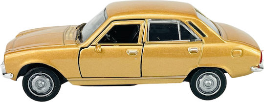 Welly Old Timer 1975 Peugeot 504 Auriu 1:34 42394