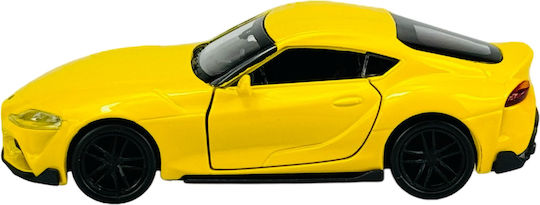 Welly Toyota Supra Statische Modelle Maßstab 1:34 Gelb
