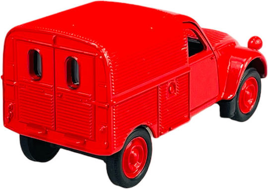 Welly Old Timer Citroen 2cv Fourgonnette Roșu 1:34 43769