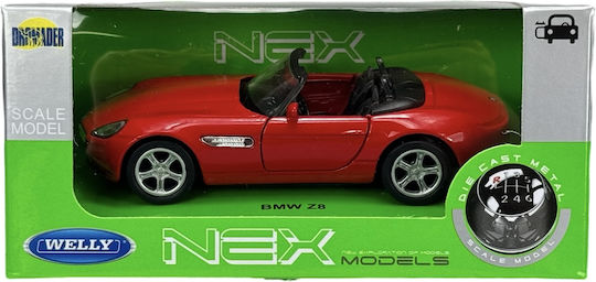 Welly BMW Z8 E52 Rotes Maßstab 1:34 49755
