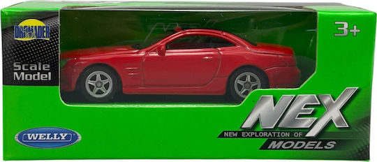 Welly Mercedes-Benz Sl500 Red Scale 1:60 52332