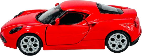 Welly Alfa Romeo 4c Κοκκινο 1:34 43676