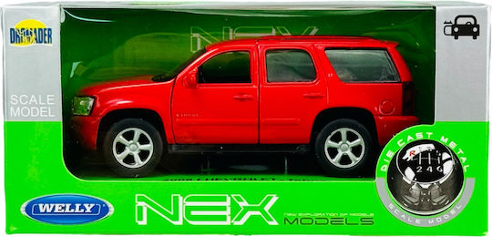 Welly 2008 Chevrolet Tahoe Roșu 1:34 43607