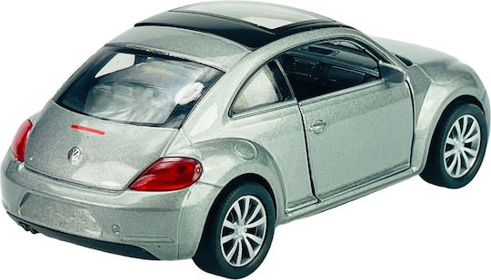 Welly Vw Volkswagen Beetle Ασημι 1:34 43650