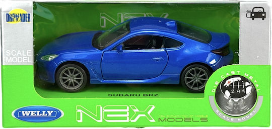 Welly Subaru Brz Blue 1:34 43812