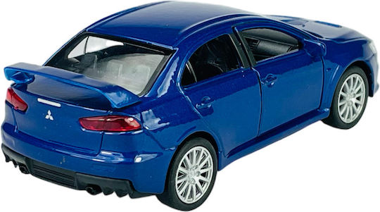 Welly Mitsubishi Lancer Evolution X Μπλε 1:34 43655