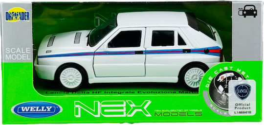 Welly Lancia Delta HF Integrale Evoluzione Martini 5 Alb 1:34 43831
