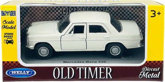 Welly Old Timer Mercedes 220 W114 Weiß 1:34 43764