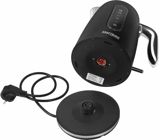 Kraft & Dele Fierbător De Apă 1.7lt 2200W Negru