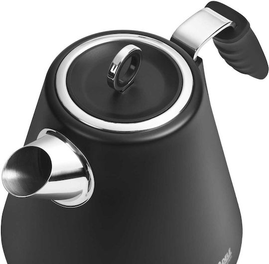 Kraft & Dele Βραστήρας 1.7lt 2200W Μαύρος