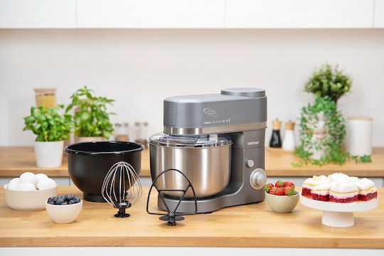 Zelmer Кухненски робот 1800W с Неръждаем Казан 4.5lt Сив