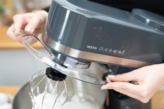 Zelmer Кухненски робот 1800W с Неръждаем Казан 4.5lt Сив