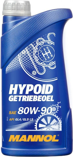 Mannol Hypoid Getriebeoel Ulei de Transmisie pentru Cutie de Viteze Manuală și Diferențial 80W-90 1lt