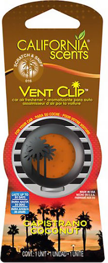 California Scents Car Air Freshener Air Vent Aloe Blossom