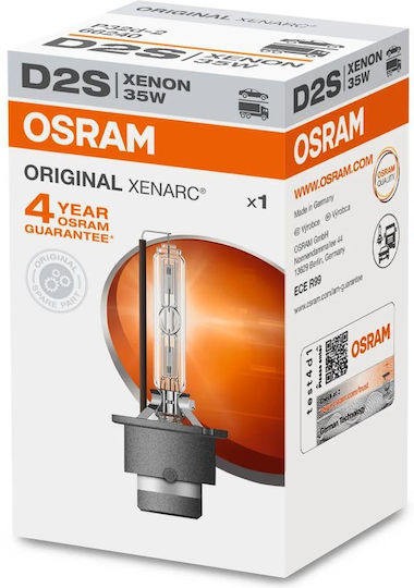Osram D2s Glühbirne 85v 35w P32d-2 Xenarc 4300k Mercedes A C Clk 03.89 3200lm Menge